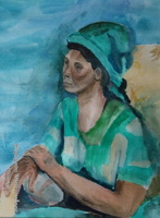 Lady in Green 