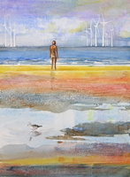 Crosby, man and bird