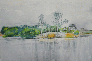 Island-in-the-reservoir