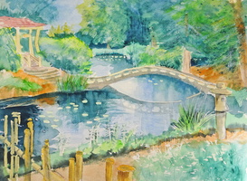 Chris's Taton Park, Japanese garden