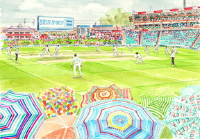 Sunshades, South Africa v England, Centurion, 2020