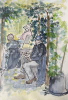 Sketching Party, Highgate