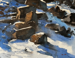 Rocks and Snow