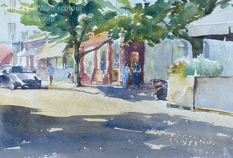 Sunny Day, Regent's Park Road.JPG