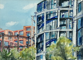 Gasholder Park, Kings Cross