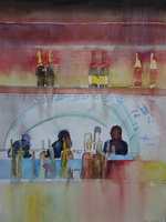 A bar at the Royal Opera House
